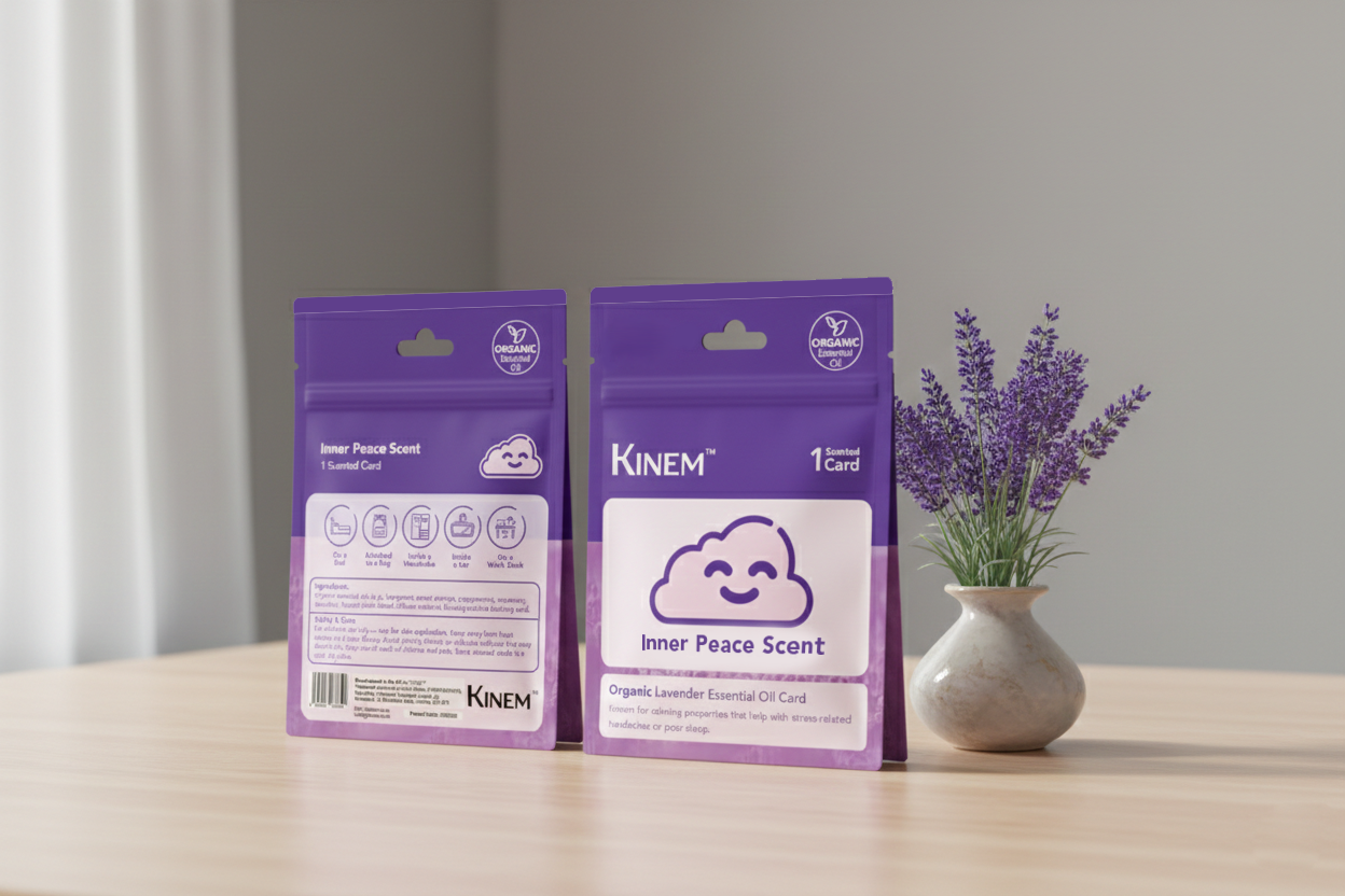 Organic Lavender Scented Card