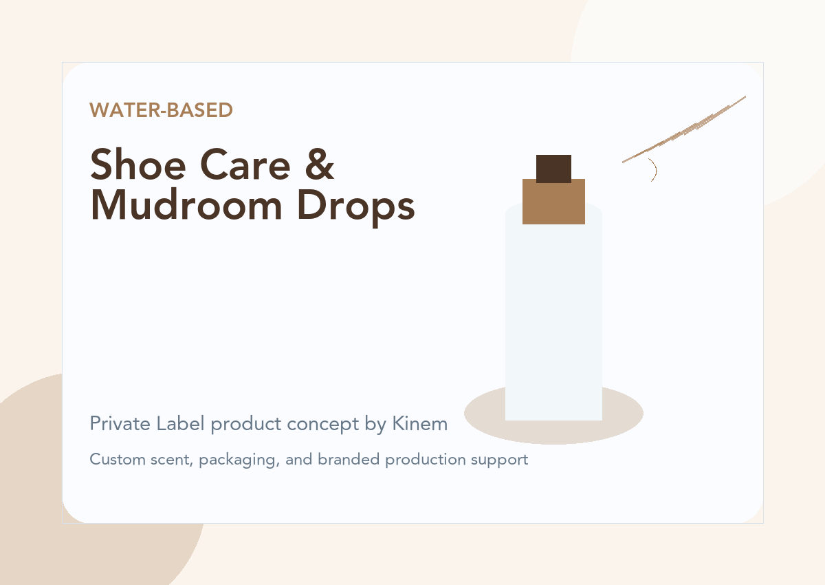 Shoe Care & Mudroom Drops